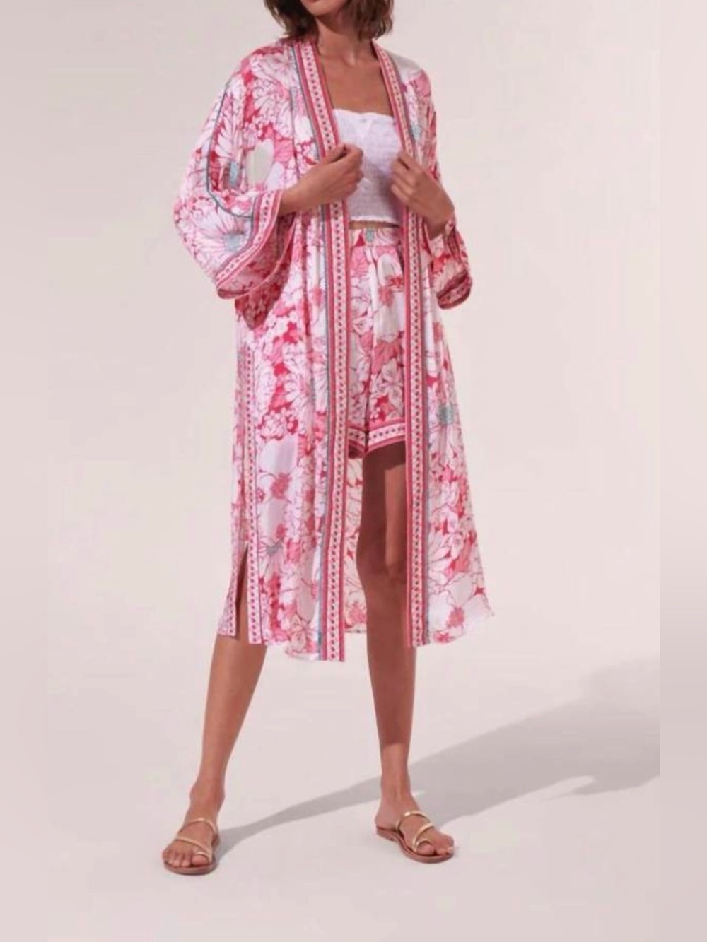 Poupette St Barth Erica long kimono